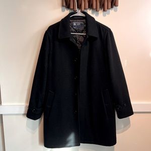 J Crew Car Coat (Black)
